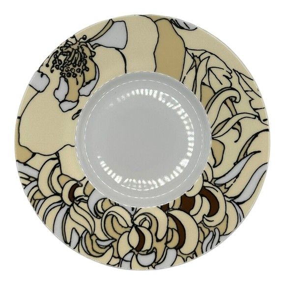 (4) FOUR Piece LOVERAMICS MINTER GARDEN Tea Cup Saucer Set Pattern Lynn's China - Picture 11 of 14